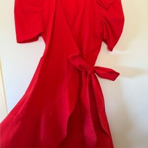 Whitefox Red Wrap Dress